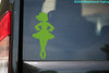 IRISH DANCER GIRL Vinyl Decal - Step Dancing Dance Ireland - Die Cut Sticker