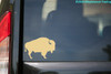 Buffalo V1 Vinyl Decal - Bison Wisent Prairie Animal - Die Cut Sticker