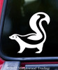 Skunk Vinyl Decal - Striped Animal - Die Cut Sticker