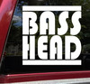 Bass Head Vinyl Decal V1 | EDM Music Speaker Basshead Head Banger | Die Cut Sticker