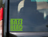 Bass Head Vinyl Decal V1 - EDM Music Basshead Headbanger - Die Cut Sticker