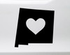 New Mexico Vinyl Decal - Home Heart Land of Enchantment State Love - Die Cut Sticker
