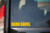DAMN DANIEL   Vinyl Decal Sticker - Car Window Sticker Meme