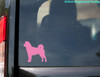 Shiba Inu Vinyl Decal - Spitz Japanese Dog Puppy Akita Hokkaido - Die Cut Sticker