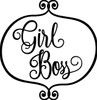 GIRL BOSS 7" x 7" Vinyl Decal Sticker - Feminism Girl Power