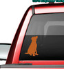 set of 4 LABRADOR RETRIEVER DOG Vinyl Decal Stickers