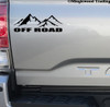 OFF ROAD  Vinyl Sticker - 4X4 4WD Mountains Truck Motorcycle - Die Cut Decal