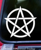 Endless Pentacle Vinyl Decal - Pentagram Wiccan Pagan Witchcraft - Die Cut Sticker