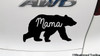 MAMA BEAR v2 - 5" x 2.5" Vinyl Decal Sticker - Grizzly Black Kodiak Mother Mom Grandmother