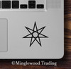 2x SETOGRAM - FAERY STAR 2.5" Vinyl Decal Stickers - Magick Septogram Fairy Elven