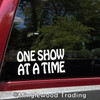 ONE SHOW AT A TIME Vinyl Sticker - The Grateful Dead Wharf Rat - Die Cut Decal