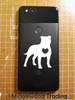 2x Pit Bull Heart 2.5" Vinyl Decal Stickers - Dog Pitbull Pittie American Bulldog Terrier