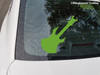 ELECTRIC GUITAR - Vinyl Decal Sticker - Heavy Metal Rock and Roll