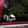 Vegan Vinyl Decal V2 - Veganism Vegetarian Healthy - Die Cut Sticker