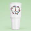 Minglewood Trading Stickers: Peace sign hippie car decal for tumblers, bumper stickers, water bottles, devices and more!