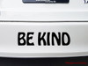 BE KIND Vinyl Decal - Peace Love Coexist No War - Hope - Die Cut Sticker