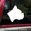 BOXER Dog Head Vinyl Decal Sticker - Puppy Profile Silhouette