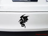 FLYING DRAGON Vinyl Decal Sticker -V1- Wyvern Medieval Fantasy Gaming