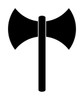 LABRYS Vinyl Decal Sticker - Double Headed Axe Pelekus