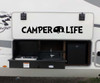 CAMPER LIFE Vinyl Sticker - Camper RV Travel Trailer 5th Wheel Camping - Die Cut Decal