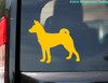 BASENJI Vinyl Sticker - Barkless Dog Puppy African - Die Cut Decal