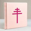 Patriarchal Cross Vinyl Sticker – Orthodox Christian Double Cross Religious Symbol – Die Cut Decal

