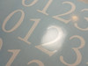 Old Style Die Cut Numbers - Vinyl Decals Stickers - 4 sets of 0-9 - Mailbox - ACP