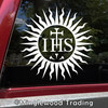 Society of Jesus IHS Vinyl Sticker Jesuits Die Cut Decal