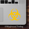 Biohazard Symbol Vinyl Sticker - Biological Hazard - Die Cut Decal