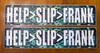 Set of 2 HELP>SLIP>FRANK 9" x 2" Die Cut Vinyl Decal Bumper Stickers - Grateful Dead Jerry Garcia Bob Weir Decal Tie Dye - 2-pack
