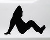 Mudflap Bigfoot Vinyl Decal - Sasquatch Yeti Believe - Die Cut Sticker