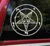 Sigil of Baphomet Pentagram Vinyl Decal - Satanism Goat - Die Cut StickerSigil of Baphomet Pentagram Vinyl Decal - Satanism Goat - Die Cut Sticker