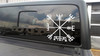 Viking Runic Compass Vegvisir Vinyl Decal V5 - Nordic Norse Pagan Rune - Die Cut Sticker