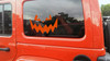 Pumpkin Face Vinyl Decal V7 - Halloween Creepy Smile Scary - Die Cut Sticker