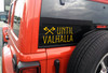 Until Valhalla Vinyl Decal V2 - Viking Crossed Battle Axes Norse - Die Cut Sticker
