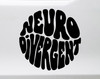 Neurodivergent Vinyl Decal - Neurodiversity ND Autism ADHD - Die Cut Sticker
