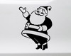 Santa Claus Vinyl Decal V3 - Christmas Holidays Jolly Saint Nick - Die Cut Sticker