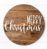 Merry Christmas Sign V5 | Custom Vinyl Decal Sticker