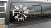 Viking Compass Vinyl Decal V15 - Vegvisir Viking Norse Icelandic - Die Cut Sticker