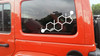 Testosterone Molecular Compound Vinyl Decal V2 - C19H28O2 Chemical Structure - Die Cut Sticker