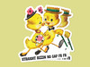 2-pack Straight Rizzin No Cap Vinyl Decals - Kitsch Cute Couple Ducks Die Cut Stickers