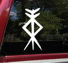 Prosperity Bindrune Vinyl Decal - Viking Norse Symbol - Die Cut Sticker