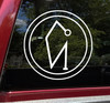 Sigil of Archangel Uriel Vinyl Decal | The Wise | Die Cut Sticker for Window