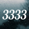 3333 Angel Number Vinyl Decal | Support Encouragement Numerology | Die Cut Sticker