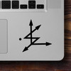Chaos Magick Sigil vinyl decal for witchcraft and occult decor

