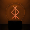 Protection Bindrune LED Night Light Norse Rune Design


