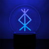 Protection Bindrune LED Night Light Norse Rune Design

