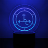 Sigil of Lilith LED Night Light Occult Witch Lamp

