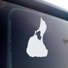 Block Island Vinyl Decal – Rhode Island Map Outline Sticker – Car, Truck, Boat, Laptop