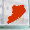 Staten Island outline vinyl decal sticker for car bumper